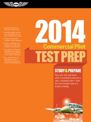 cover image of Commercial Pilot Test Prep 2014
